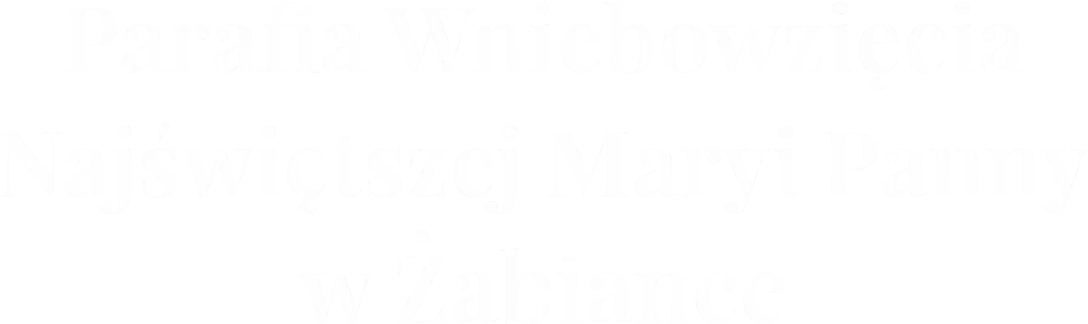 Parafia Żabianka Gmina Ułęż – Diecezja Siedlecka